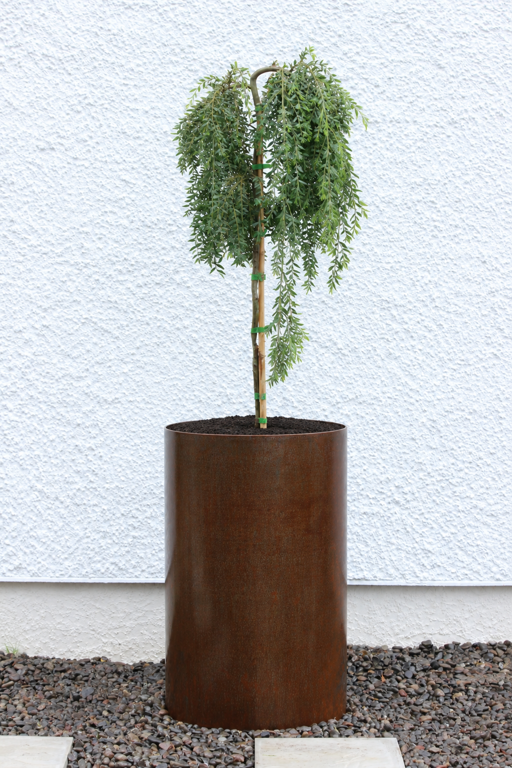 Corten Steel Bottomless Planter
