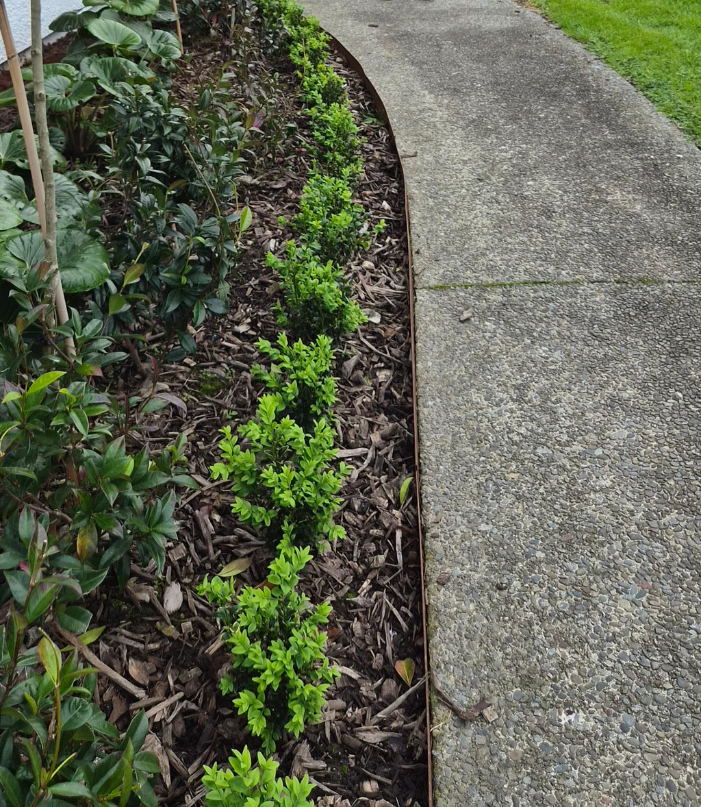 CORTEN STEEL GARDEN EDGING