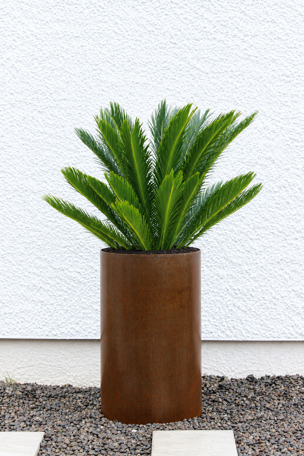 Corten Steel Bottomless Planter