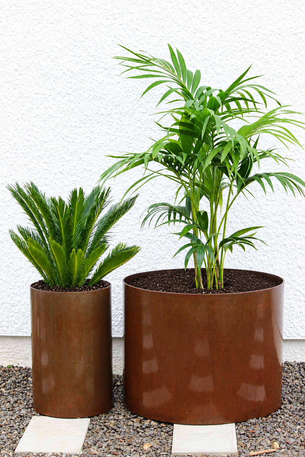 Corten Steel Bottomless Planter